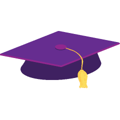 Purple graduation cap clip art purple graduation cap clip art