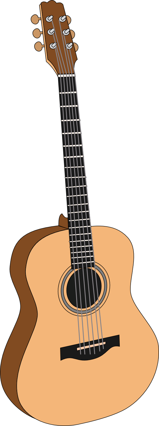 Guitar clip art fretboard free clipart images