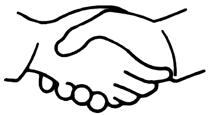 Handshake clipart free clipart images