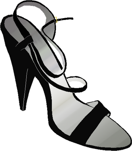 Heels on high heels clip art and hot pink lips image