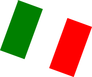 Italian flag free clipart clipart