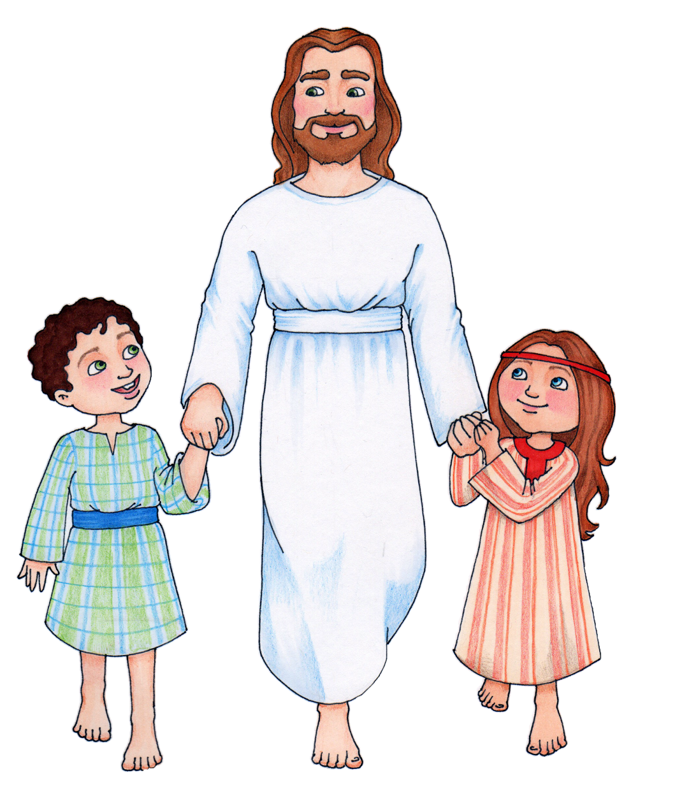 Clip art of jesus with children free clip art of jesus with
