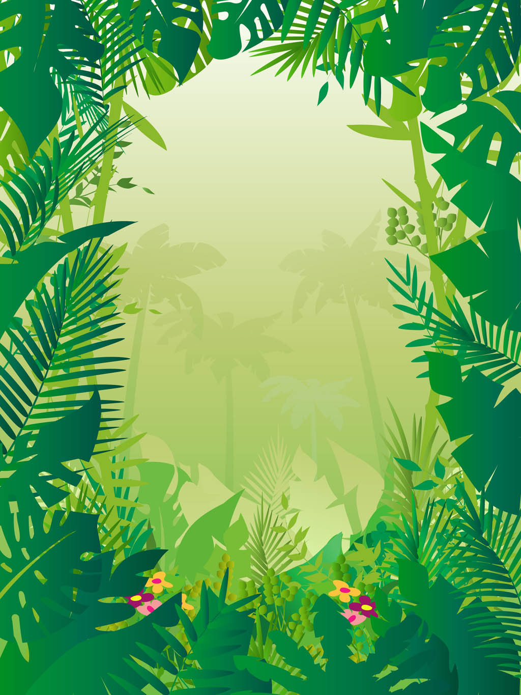 Jungle background free clipart - Clip Art Library
