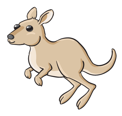 Kangaroo clip art id clipart pictures
