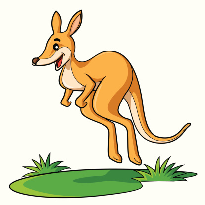 Jumping kangaroo clipart clip art library 2