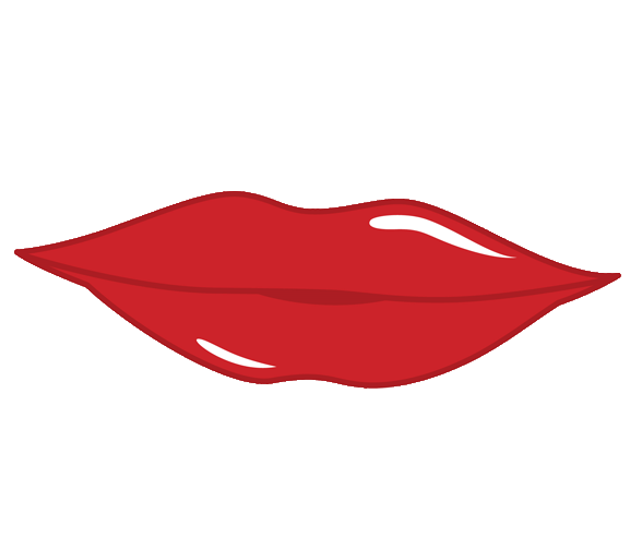 Clip Arts Related To : kissy lips transparent background. view all lips-cli...
