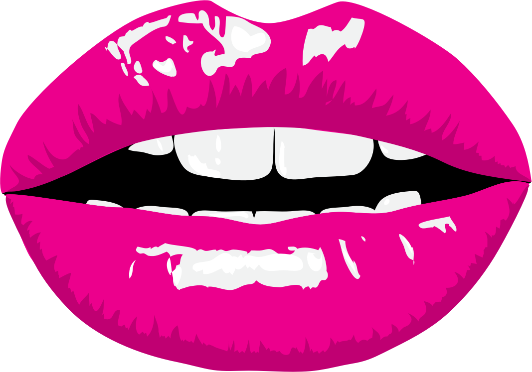 Pink lips clipart clipartxtras