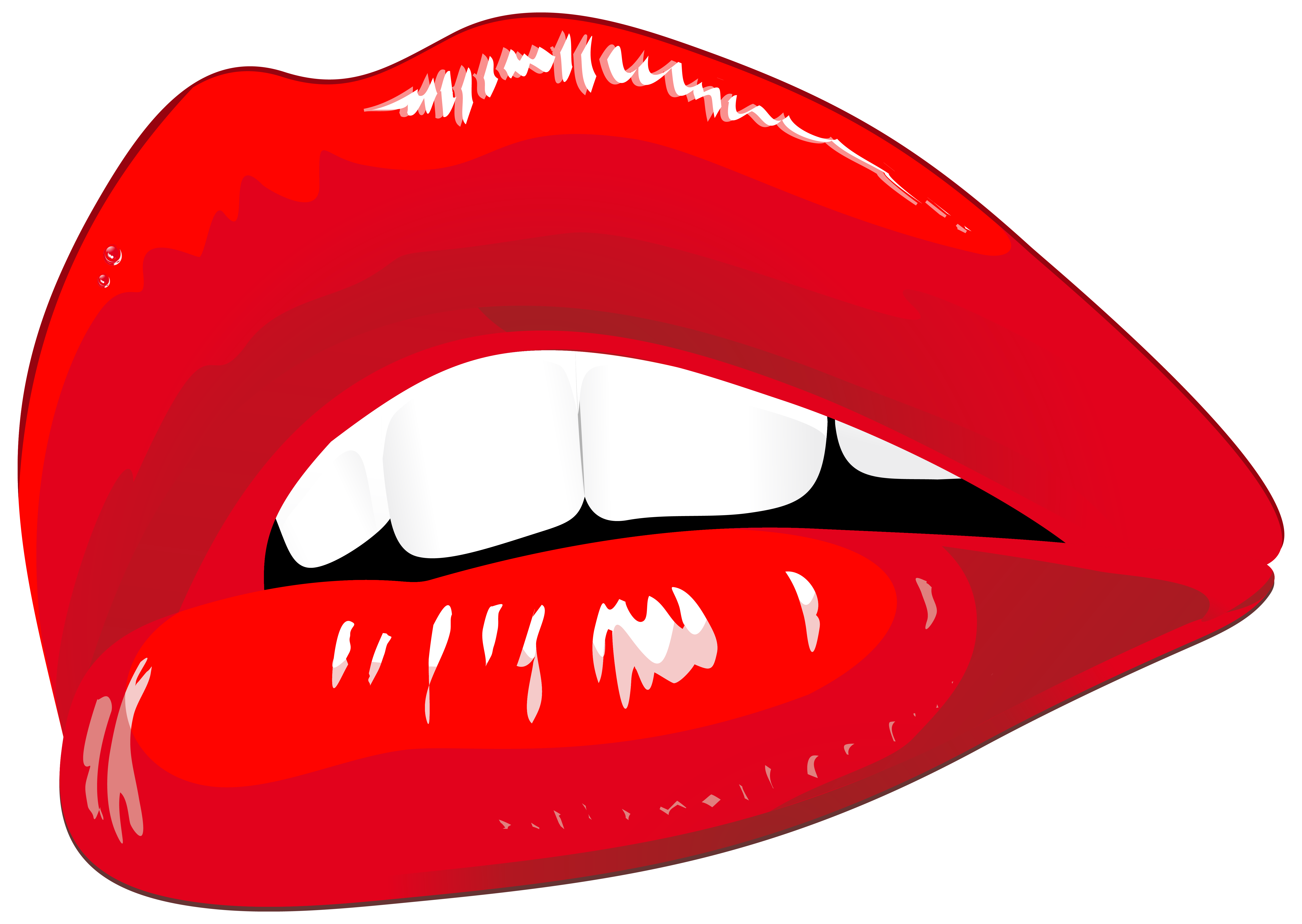 Lips Vector Png Lips Silhouette - Clip Art Library.