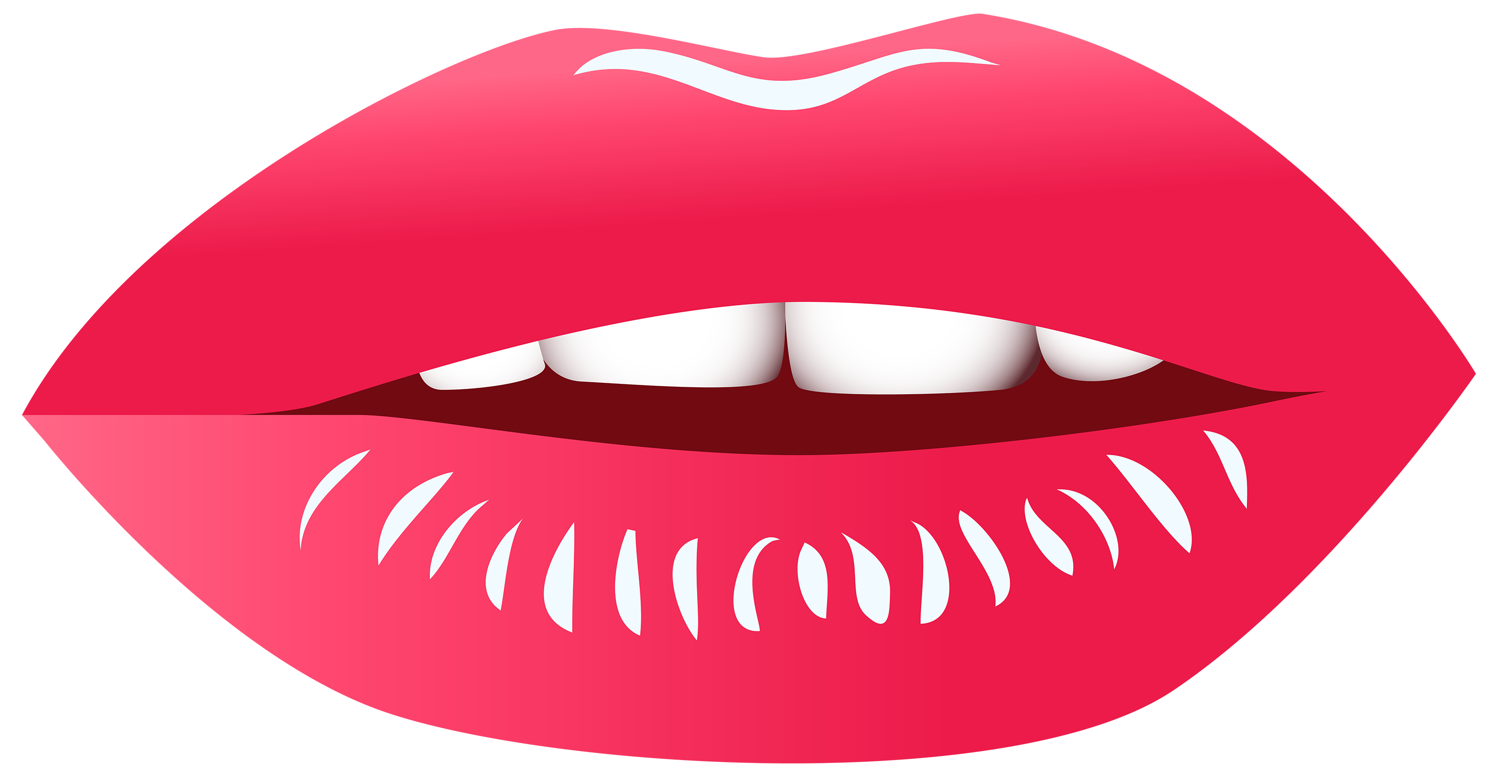 Clip Arts Related To : Lip Drawing Clip art - pink lips png download - 1767...