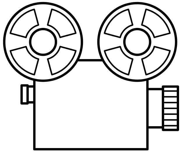 Movie camera clipart free images 8