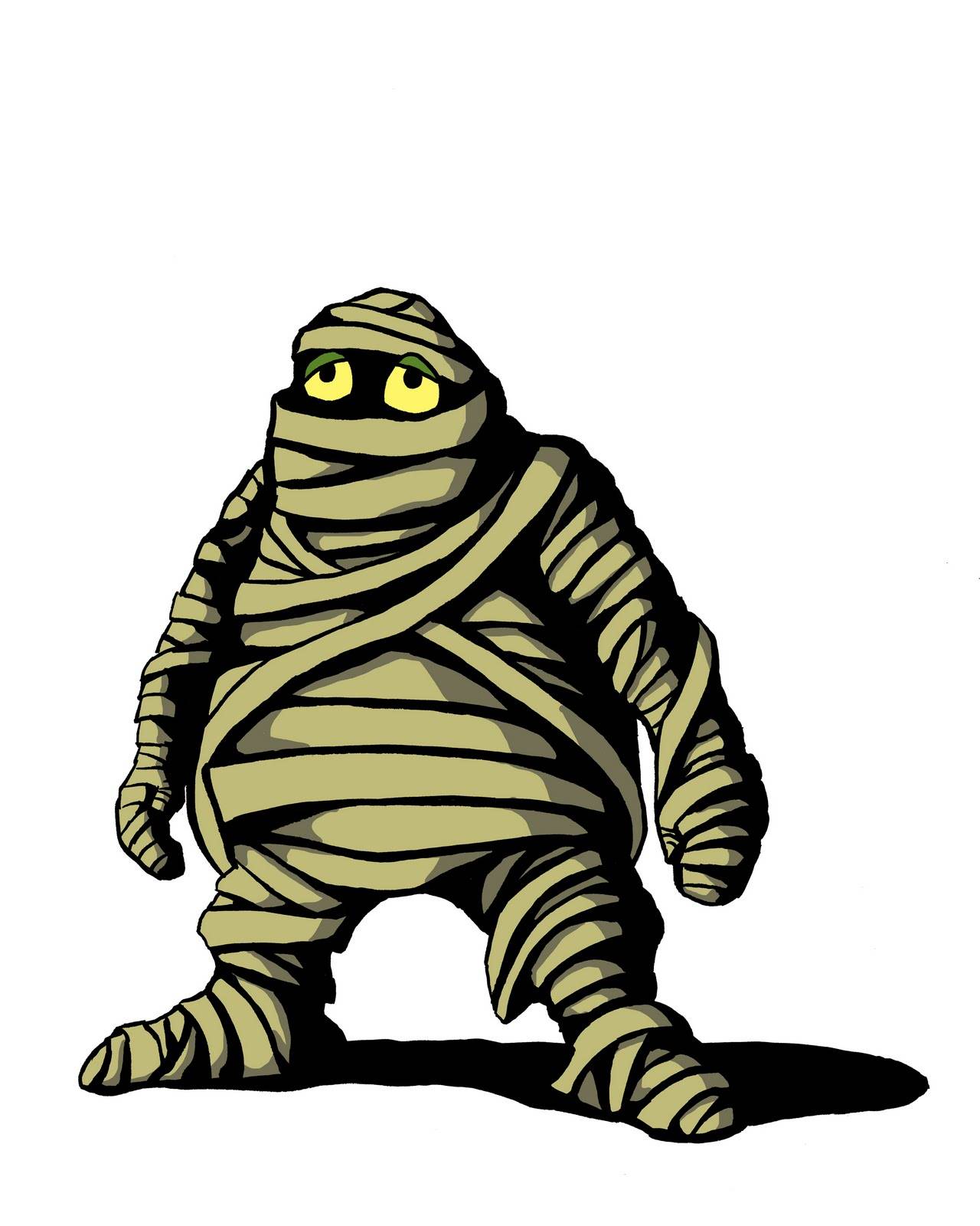 Halloween mummy pictures clipart image 2