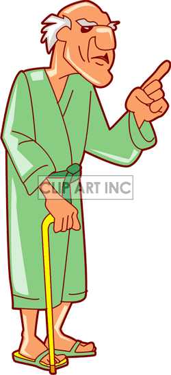 Angry old man clipart clipartfox