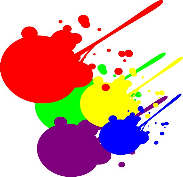 0 images about clip art crazy on paint splatter
