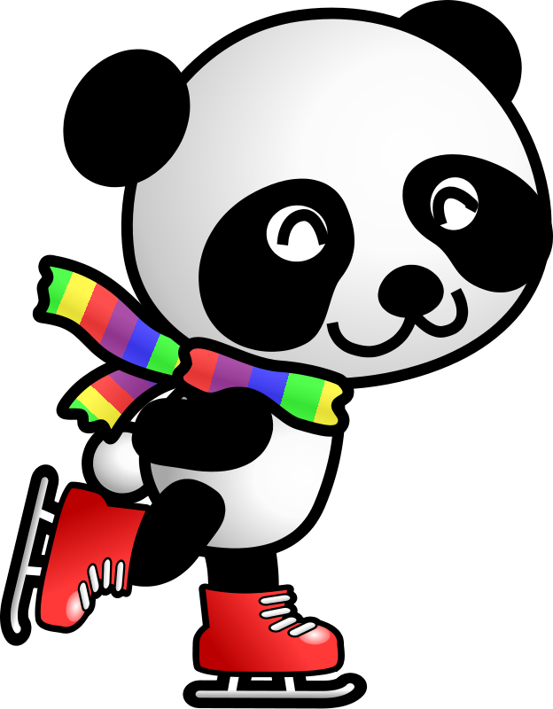 Baby panda clipart free clipart images