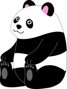 Panda clip art clipartbold 2