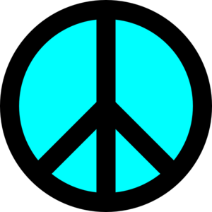 Peace sign vector clipart