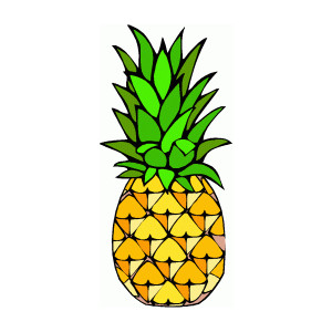 Hawaiian pineapple clipart free clip art images clipartwiz