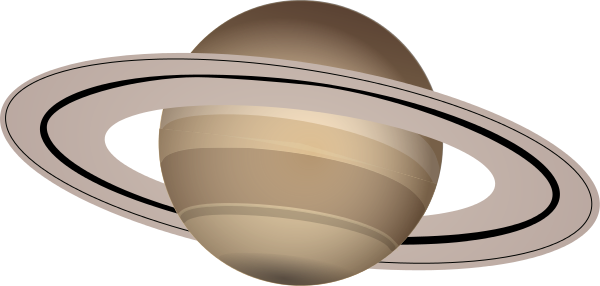 Saturn planet clipart kid 7
