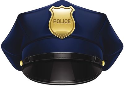 Police cake on police cars police badges and clip art