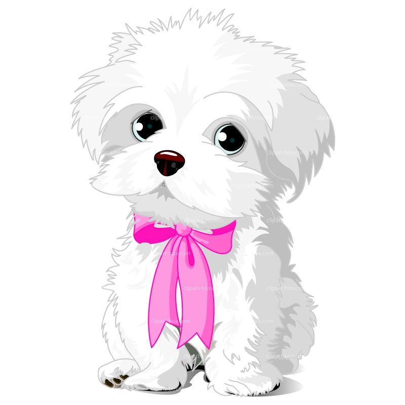 Cute puppy dog clipart collection