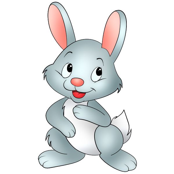 Bunny rabbit clipart free graphics of rabbits and bunnies 2