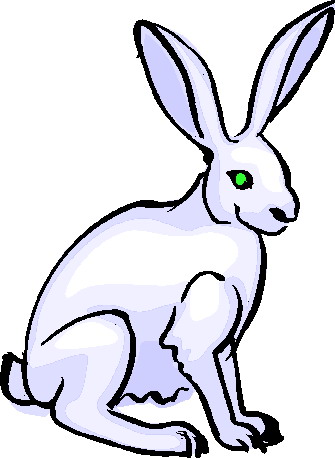 Rabbit clip art cute free clipart images