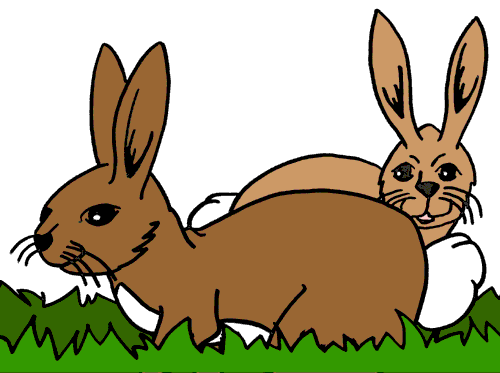 Rabbit clip art cute free clipart images 2