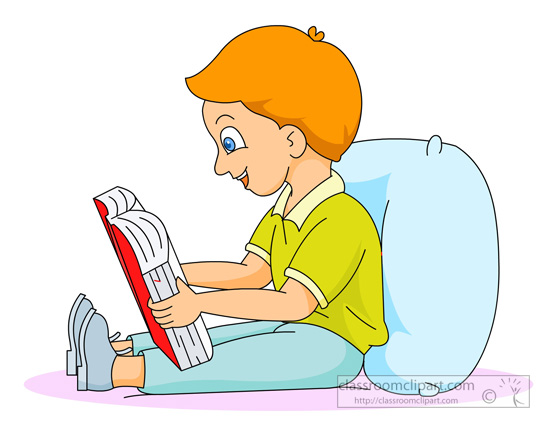 Boy reading clipart schliferaward 3