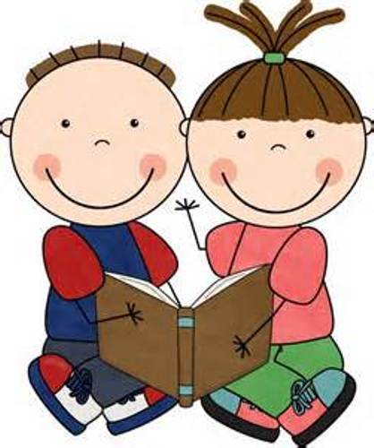 Partner reading clipart free images