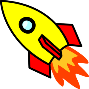 Rocket clipart black and white free clipart images 2