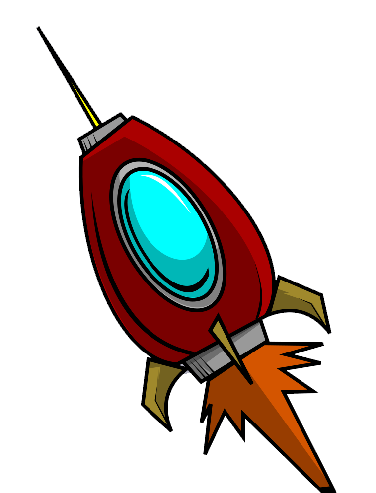 Rocket free to use clipart