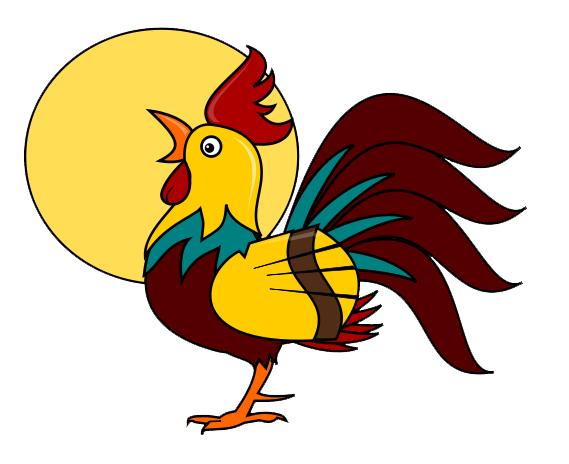 Rooster free to use clipart 2