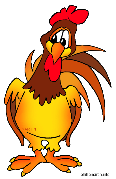 Cartoon rooster clipart kid 2