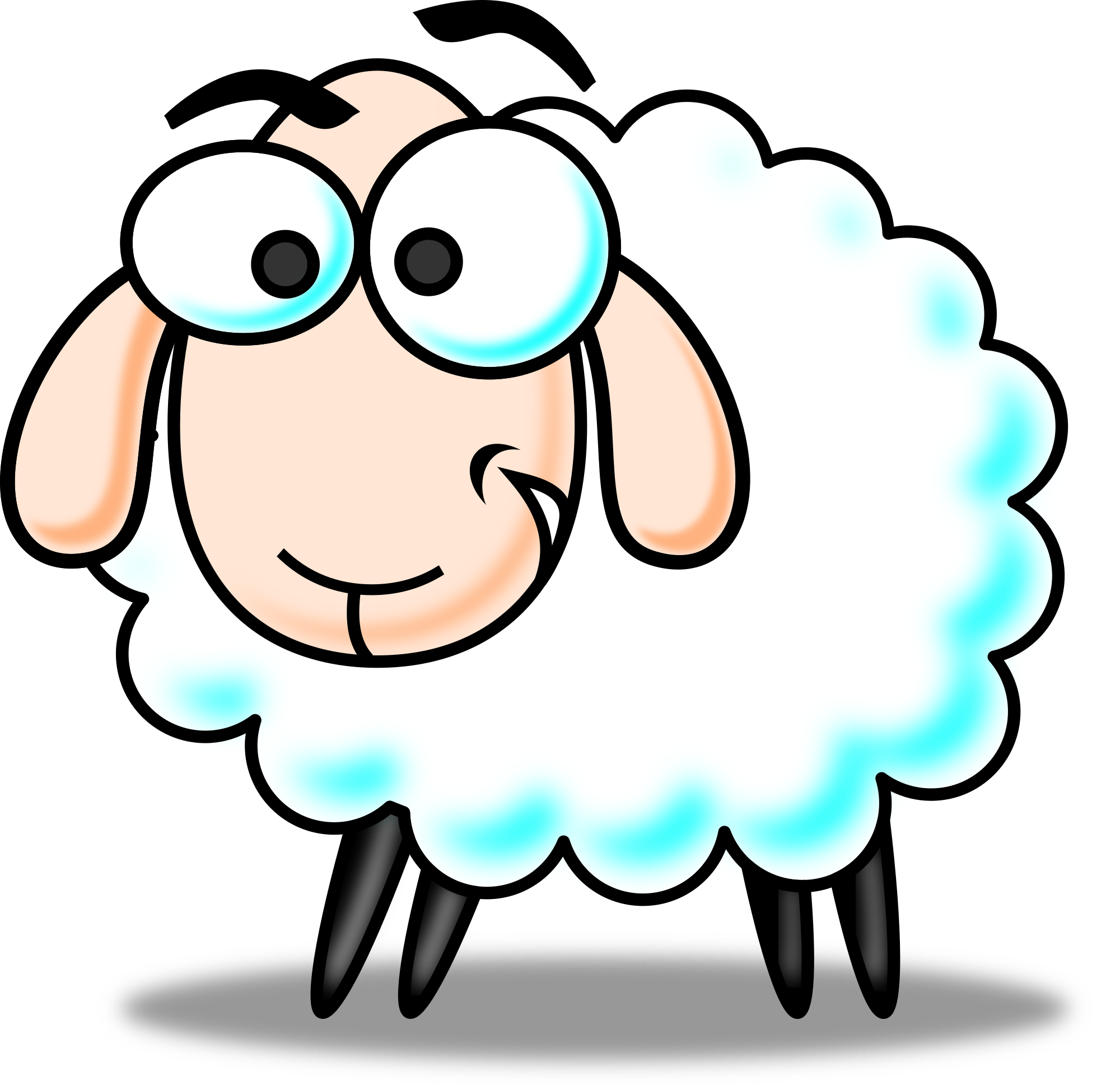 Free Clipart Sheep Clip Art Library