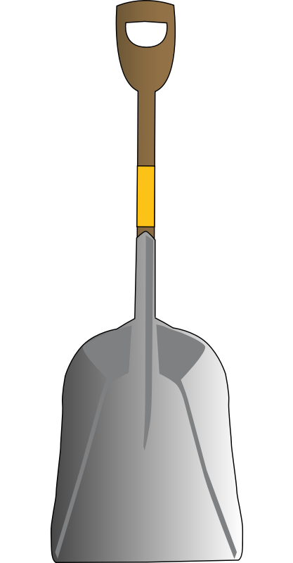 Shovel free to use cliparts