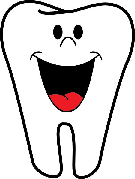 In a tooth smile clipart clipart kid