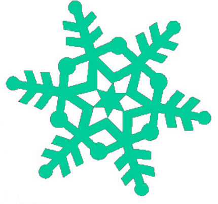 Snowflakes pink snowflake clipart free clipart images