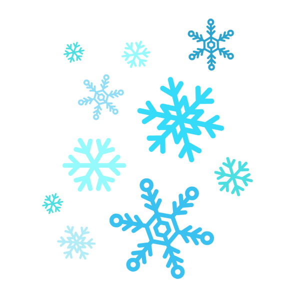 Snowflakes free to use clipart