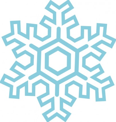 Snowflakes red snowflake clipart free clipart images