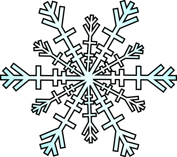 Snowflakes clip art clipart