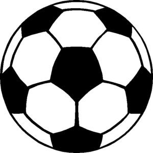 Soccer clip art black and white free clipart images