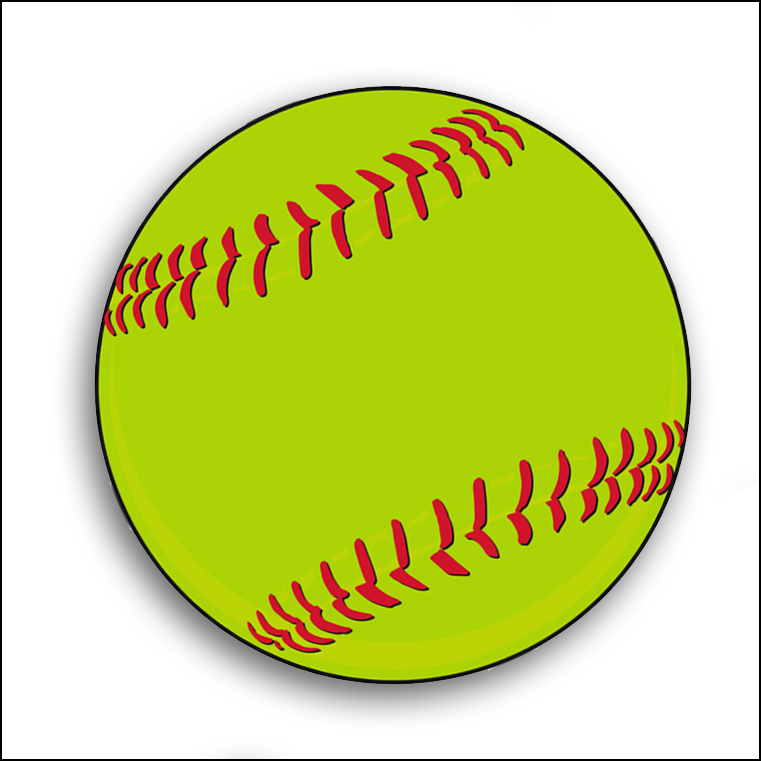 Softball clip art logo free clipart images 3 clipartcow