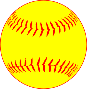 Softball clip art logo free clipart images
