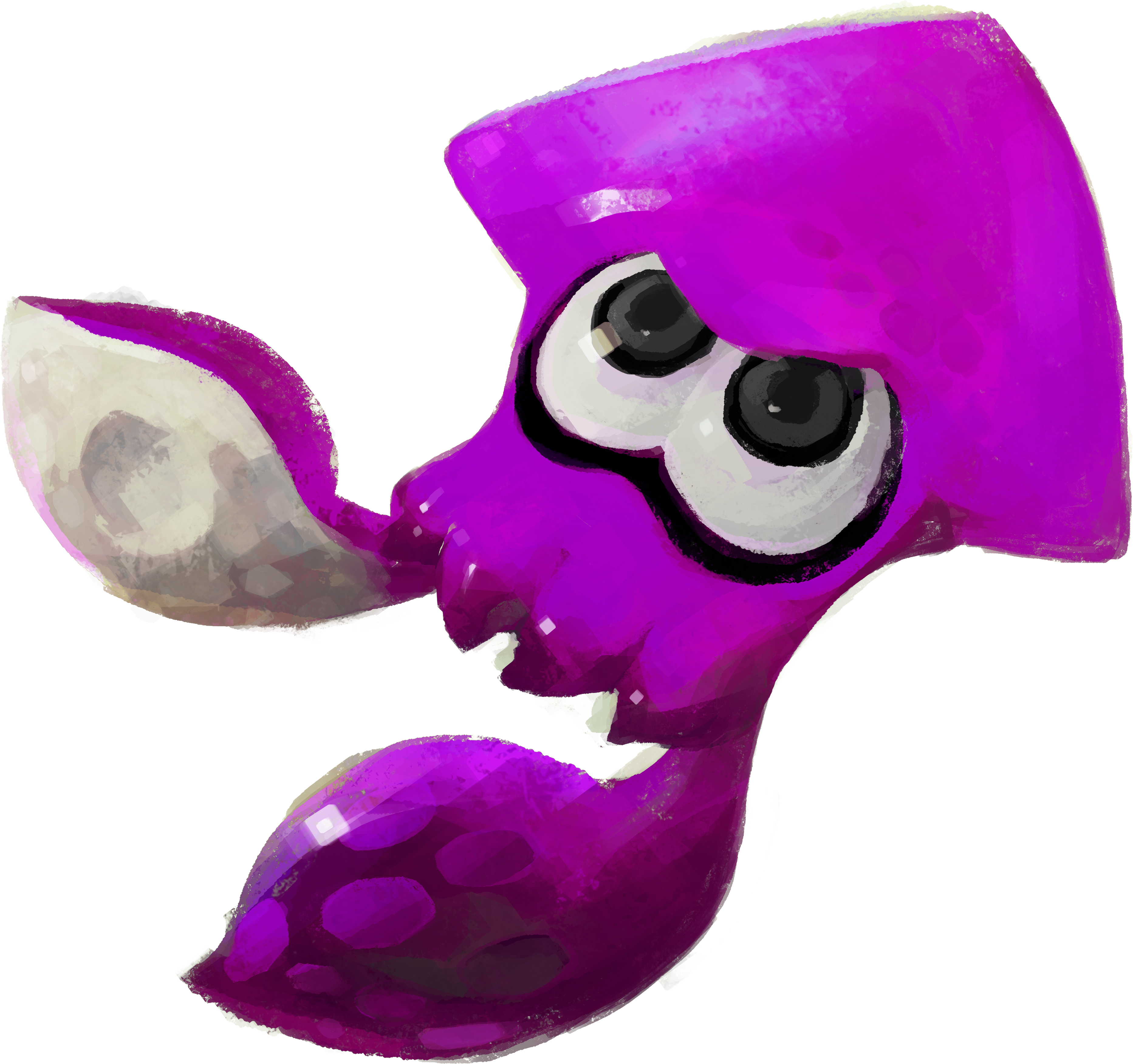 splatoon inkling squid purple.