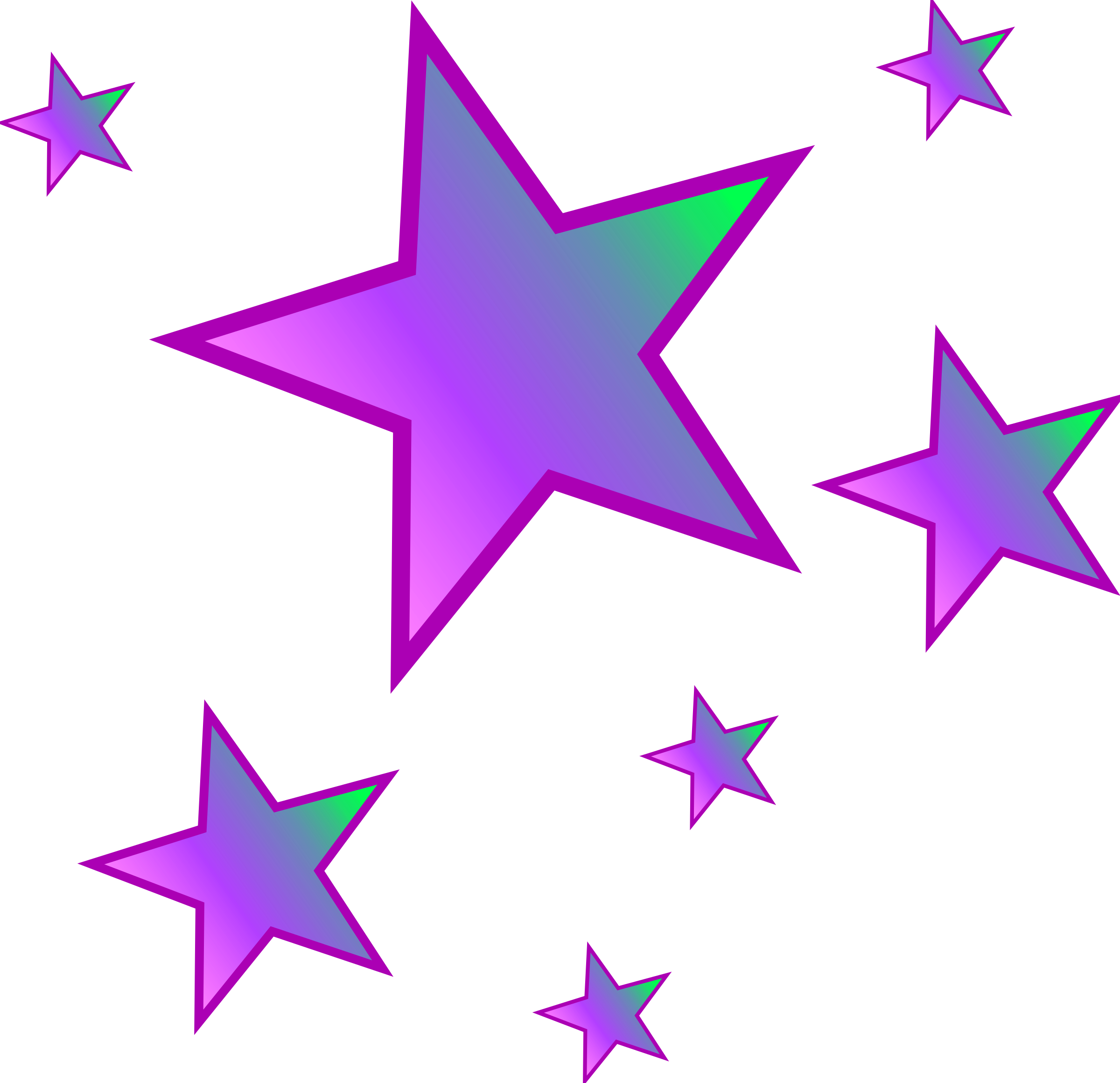 Shine Bright With Stars Clipart Perfect For Any Occasion