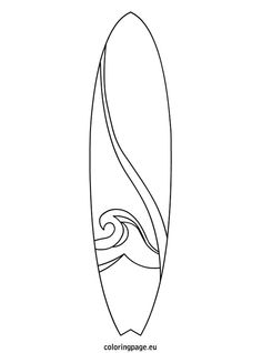 Surfboard clip art surf board designs set 2 stock vector