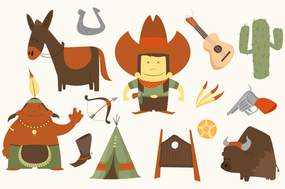 Western clipart photos graphics fonts themes templates