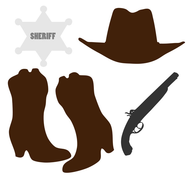 Cowboy clip art country and western graphics clipartix