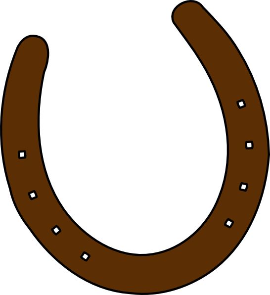 Western silhouette clip art free shop horseshoe