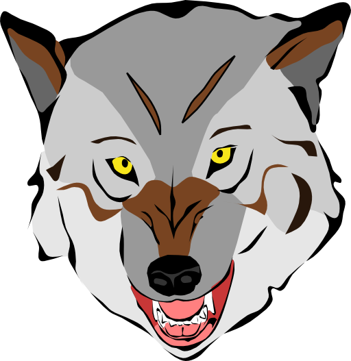 Wolf clip art clipart